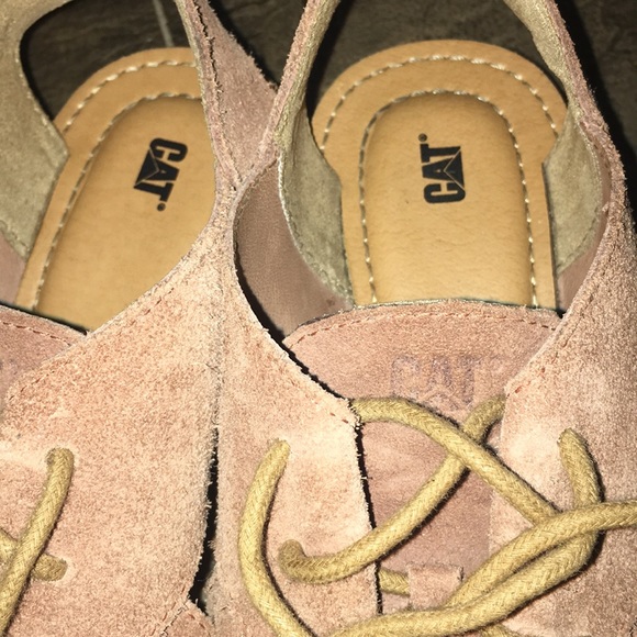 CAT Maren unconstructed leather lace up sandal - Picture 7 of 12